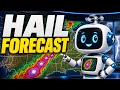 June 5 Hail Forecast SPC Outlook Model Radar HailMapr