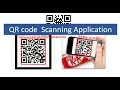 QR code scanner application using python