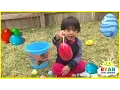 Easter Egg Hunt for Surprise Eggs and Kids Toys