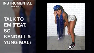 asian doll talk to em instrumental 