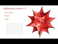 Matrix and Tables in MATHEMATICA Tutorial - 5