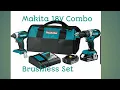 New Makita 18V Brushless Combo Review
