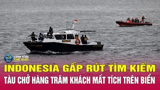 🔴 Nóng129 Người Mất Tích Vụ Chìm Tàu Indonesia.  Núi Lửa Phun Trào Đồng loạt