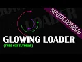 Neumorphism Glowing Loader Ring Animation Pure CSS neumorphism Animation Effects