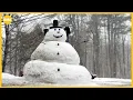 Man s mega snowman grows to 23 feet