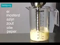 Download Lagu Mayonaise maken met behulp van een staafmixer