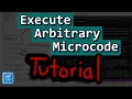 Unlock your CPU and Execute Arbitrary Microcode Tutorial Introduction