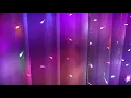 Christmas Decoration Curtain Snowflake LED String lights