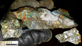 Amazing High Grade Gold Ore Found On New Logging Road!