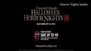 Halloween Horror Nights 26 Commercial Coke Version
