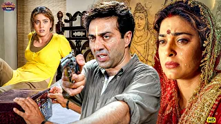 सनी देओल ने बंदूक की नोक पर जूही चावला से शादी कर ली | Arjun Pandit Best Action Movie Scene