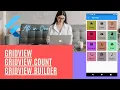 Flutter Gridview GridView count GridView builder