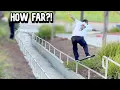 Lagu How Far Can This Pro Skater Crooked Grind This Rail?