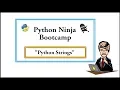 Python Ninja Bootcamp 5-Strings