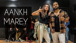 Download AANKH MAREY | SIMMBA | Tejas Dhoke Choreography | Dancefit Live MP3