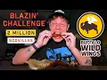 Attempting Buffalo Wild Wings Blazin challenge