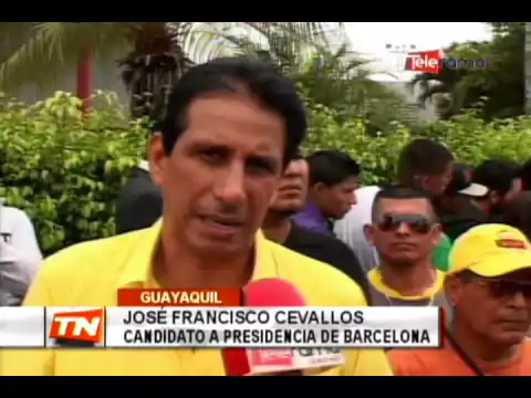 Iniciaron elecciones para nuevo presidente del Barcelona S.C.