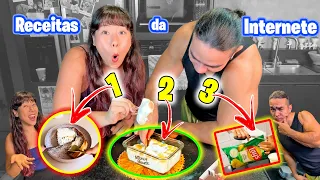 TESTANDO RECEITAS DA INTERNETE | Família Maromba