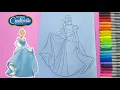 Disney Princess Cinderella Coloring Page Coloring for Kids PINK GIRL