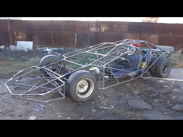 Engine installation, first ride .Ramp Buggy in real life from GTA 5. Part 3