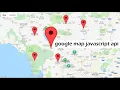 Set Mutli Locations on Map Using Google Map JavaScript API