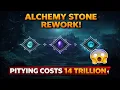 Black Desert Alchemy Stone Rework - 14 Trillion Silver to Pity