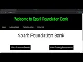 Basic Banking Website The Sparks Foundation Web Development Designing Intern