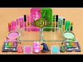 Download Lagu Wicked Glinda vs Elphaba - Pink vs Green - Mixing Makeup Eyeshadow Into Slime ASMR