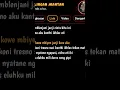 Download Lagu KELINGAN MANTAN-NDX AKA#kelinganmantan#ndxaka#jowoambyar#fyp#jowostory#shorts