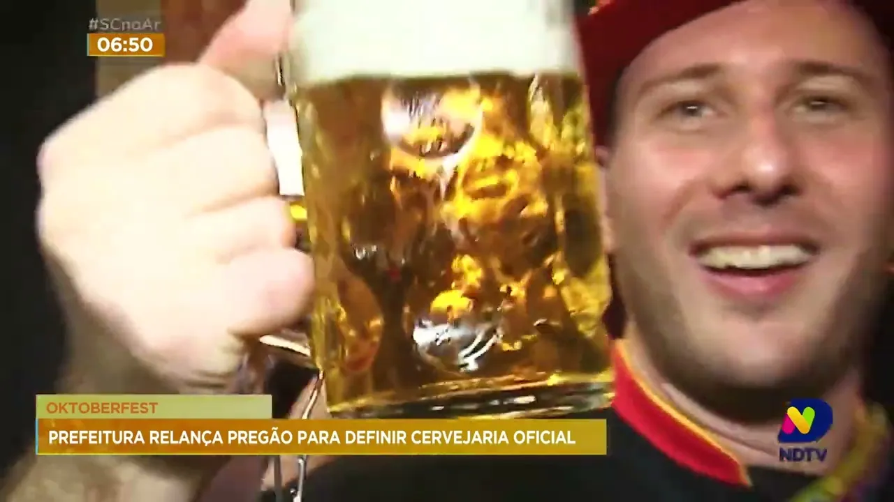 Blumenau reabre novo processo de licitatório para definir cervejaria oficial da 39ª Oktoberfest