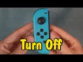 How to Turn Off a Nintendo Switch Joy-Con Controller
