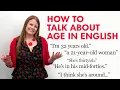 Download Lagu How to Talk About Age in English