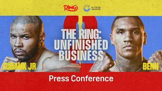 CHRIS EUBANK JR VS CONOR BENN 2 PRESS CONFERENCE LIVESTREAM 