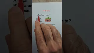 🍎 Qual é o nome dessas frutas? Quiz de frutas 🍇