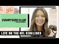 SI model Christen Harper on life on the sidelines with Jared Goff Courtside Club w Rachel DeMita