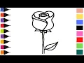Rose Coloring Pages Kids Coloring Pages Coloring Pages