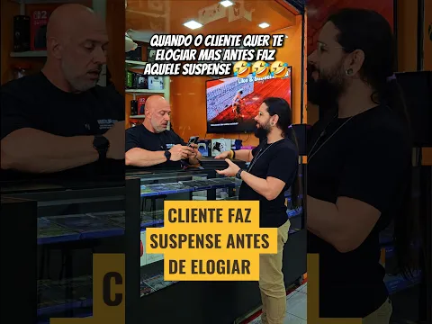 Cliente faz suspense antes de elogiar #nerdsabido #humor #games