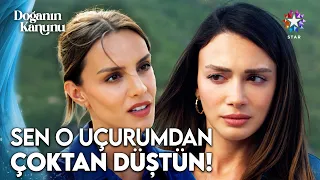 Doğa ile Büşra Uçurumda Yüzleşti: Korku Dolu Anlar! | Doğanın Kanunu 12. Bölüm
