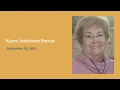 Life Stories September 29 2020