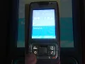 Nokia E65 phone shuts down when in a call because the battery is empty.