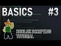 ROBLOX Vector3 CFrame and etc - Scripting Basics