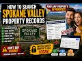 How to search Spokane Valley property records