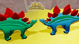 From EGG to Mother! - Baby Stegosaurus Gameplay | Dino Simulator Game #1