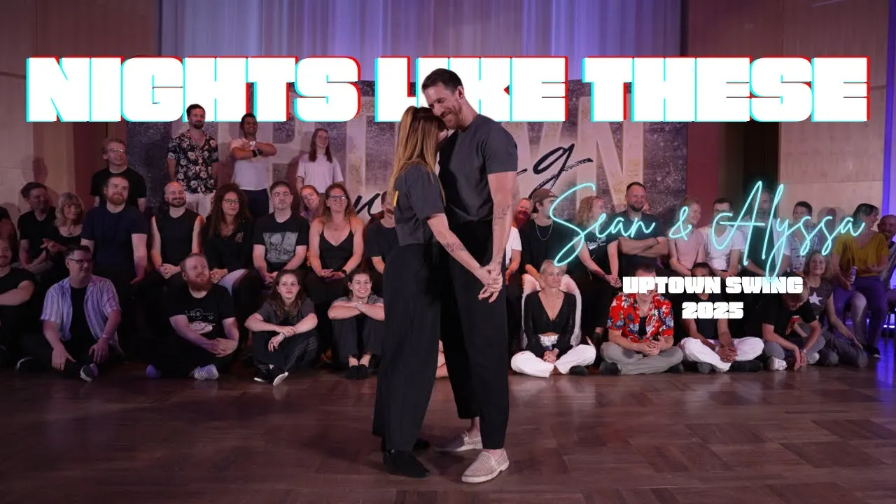 West Coast Swing Demo - Sean & Alyssa Mckeever - Uptown Swing 2025