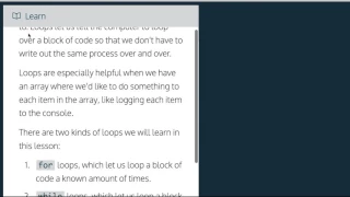 Learn Javascript 2017 Loops Introduction Codecademy