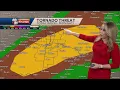Severe weather is possible this afternoon and evening