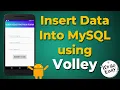 Android Volley android to MySQL database using Volley and PHP CRUD Operation