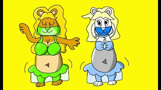 Belly Dancing Lioness Girls Rebow 256