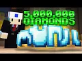 This Armor Costs 5 MILLION Diamonds Hypixel Skyblock IRONMAN