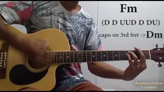 Jo Tu Na Mila (Asim Azhar) - Guitar Chords Lesson+Cover, Strumming Pattern, Progressions